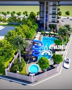 2+1 appartement met alle voorzieningen en waterglijbaan, 95 m², Appartement, 3 kamers, Turkije