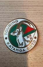 Belgische autobadge Katanga Congo, Verzamelen, Verzenden, Overige soorten, Embleem of Badge