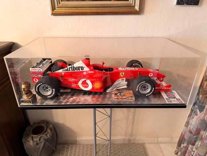 S.P.O.R.T.S Ferrari Michael Schumacher 1:5, Hobby & Loisirs créatifs, Voitures miniatures | 1:5 à 1:12, Comme neuf, Enlèvement