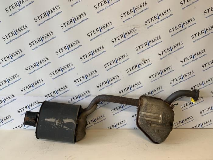 Uitlaat Einddemper van een Mercedes SLK, Auto-onderdelen, Uitlaatsystemen, Mercedes-Benz, Gebruikt, 3 maanden garantie, Ophalen of Verzenden