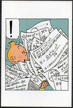 Carte postale : Hergé : Tintin/Kuifje - L'étoile mystérieuse, Ophalen of Verzenden