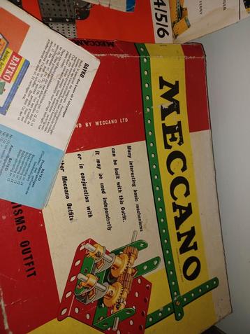 Mecano,  met authentieke schriften, Ophalen of Verzenden, Zo goed als nieuw
