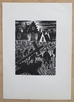 Houtsnede Frans Masereel: BRUGGE: De H. Bloedprocessie (2), Verzenden