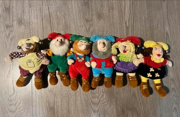 Complete set vintage kabouter plop knuffels - studio 100 beschikbaar voor biedingen