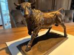 Bronzen STIER, Antiek en Kunst, Ophalen, Brons
