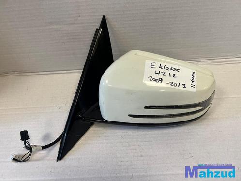 MERCEDES E KLASSE W212 Wit links spiegel 2009-2013, Auto-onderdelen, Spiegels, Mercedes-Benz, Gebruikt, Ophalen of Verzenden