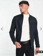 Veste Biker Faux Daim Noir (M), Vêtements | Hommes, Comme neuf, Enlèvement, Taille 48/50 (M), Jack & Jones