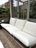 Beige tuinset - Ikea Havsten 2-zit en 1-zit zetel, Comme neuf, Autres matériaux, Enlèvement, Chaise