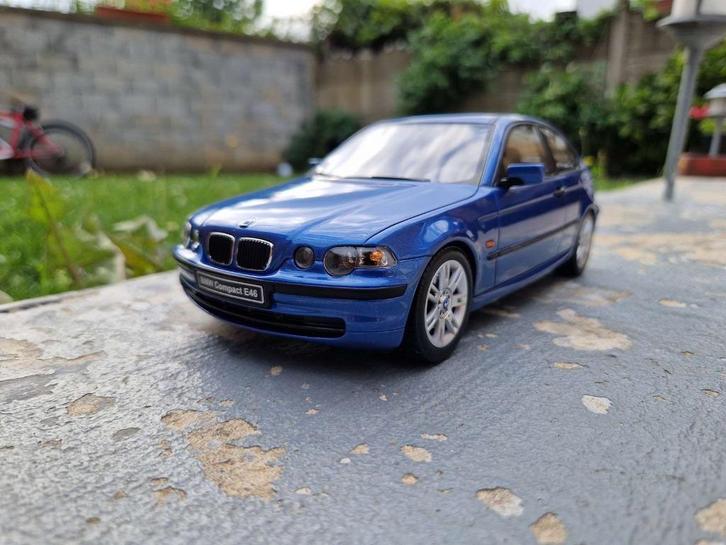 BMW 318 Ti Compact E46 - Échelle 1/18 - LIMITED - PRIX: 119€, Hobby en Vrije tijd, Modelauto's | 1:18, Nieuw, Auto, OttOMobile
