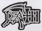 Death stoffen opstrijk patch embleem #1, Verzamelen, Muziek, Artiesten en Beroemdheden, Verzenden, Nieuw, Kleding