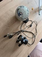 Disco bal met licht, Muziek en Instrumenten, Licht en Laser, Ophalen, Gebruikt, Discobol, Kleur