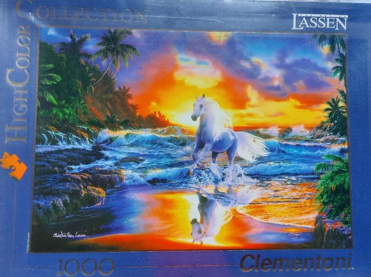 Puzzle Cheval High Color, Hobby & Loisirs créatifs, Sport cérébral & Puzzles, Neuf, Puzzle, 500 à 1500 pièces, Enlèvement ou Envoi