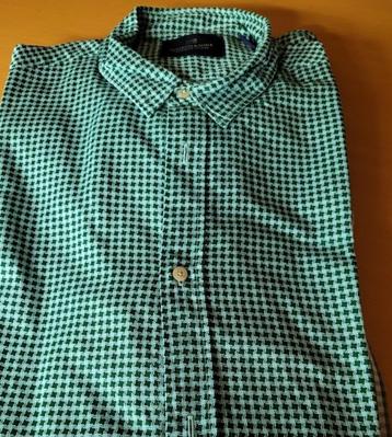 grande chemise Scotch and Soda, Tour de cou 41/42 (L), Enlèvement ou Envoi, Comme neuf, Vert