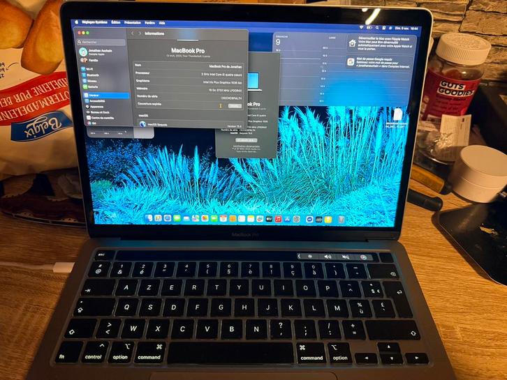 Macbook pro 13 touch bar 2020, Computers en Software, Apple Macbooks, Zo goed als nieuw, MacBook Pro, 13 inch, 2 tot 3 Ghz, 512 GB
