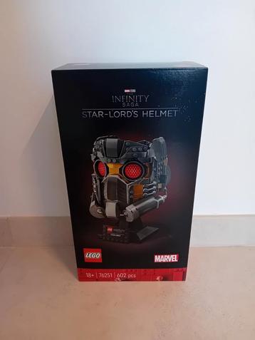 Casque Lego Star Lord's scellé à vendre., Enlèvement, Neuf, Lego