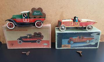 Dinky toys, Shuco, maquettes de voitures en étain   