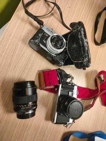 Camera Minolta 2 stuks beschikbaar voor biedingen