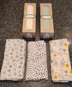 5 tetra lakentjes 120 x 120 voor inbakeren, Kinderen en Baby's, Dekens, Slaapzakjes en Inbakerproducten, Ophalen