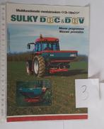 Brochure agricole distributeurs d'engrais SULKY DRC & DRV, Comme neuf, Dépliant, Enlèvement ou Envoi