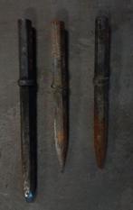 Breekhamer beitels, Hex 32, zeskantopname 32 mm met kraag, Ophalen of Verzenden, Gebruikt