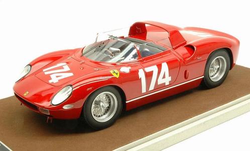 Ferrari 250P #174 Targa Florio 1963 TECNOMODEL 1:18, Hobby en Vrije tijd, Modelauto's | 1:18, Zo goed als nieuw, Auto, Overige merken