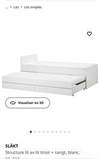 Lit tiroir IKEA avec 2 sommiers, Maison & Meubles, Chambre à coucher | Lits, Comme neuf