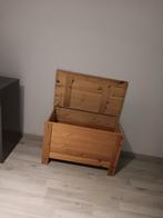 Opbergbankje hout grenen., Ophalen