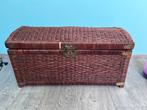Rieten kist, Huis en Inrichting, Ophalen, Overige materialen, Minder dan 50 cm, Gebruikt