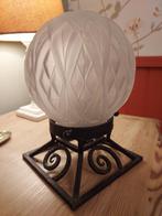 Lampe globe art déco, Ophalen of Verzenden