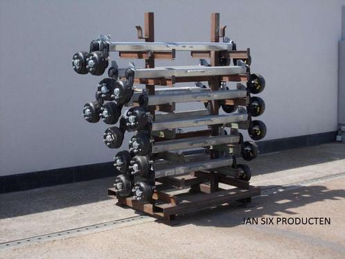 Geremde as knott montagematen op chassis b x j b = 1000 mm j, Doe-het-zelf en Bouw, Transportwagens, Nieuw, Ophalen