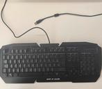 clavier AZERTY + souris « spirit of gamer » RGB, Computers en Software, Toetsenborden, Ophalen of Verzenden, Azerty, Zo goed als nieuw