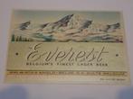 oud bieretiket Everest Anglo belge zulte, Ophalen of Verzenden, Gebruikt, Overige typen, Overige merken