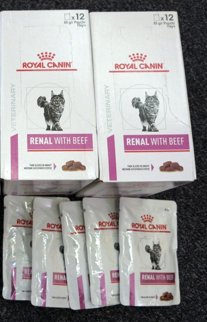 Nourriture spéciale pour chat (Vetenary Renal) boeuf, Dieren en Toebehoren, Dierenvoeding, Kat, Ophalen of Verzenden