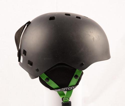 55 56 57 58 cm ski snowboard helm SALOMON JIB Black/green, Sport en Fitness, Skiën en Langlaufen, Gebruikt, Overige typen, Ski