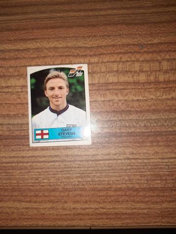 Autocollant pour panini Euro 88 Gary Stevens, Enlèvement ou Envoi, Neuf, Autocollant