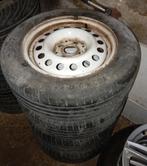 Jeu de jantes blanches 14 pouces en tôle Opel VW Seat Mazda, 14 pouces, Enlèvement ou Envoi, Véhicule de tourisme, Pneus été