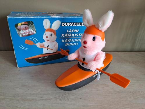 Vintage Duracell Kayaking Bunny In nieuwstaat, Collections, Jouets miniatures, Comme neuf, Enlèvement