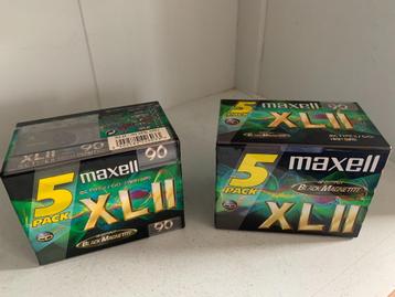 Casettebandjes - MAXELL - 90 min - 2X5-Pack - geseald beschikbaar voor biedingen