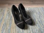 Zwarte schoenen met hak, Zwart, Cypres, Ophalen of Verzenden, Zo goed als nieuw