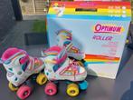 Rolschaatsen Optimum Rainbow maat 28-31, Enlèvement, Utilisé