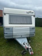 Fendt 410 caravan met stapelbed, Caravans en Kamperen, Caravans, Stapelbed, 750 - 1000 kg, Particulier, Ringverwarming