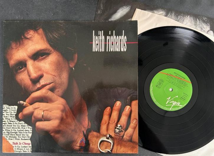 KEITH RICHARDS - Talk is cheap ( LP: NMINT ), Cd's en Dvd's, Vinyl | Rock, Zo goed als nieuw, Poprock, 12 inch, Verzenden