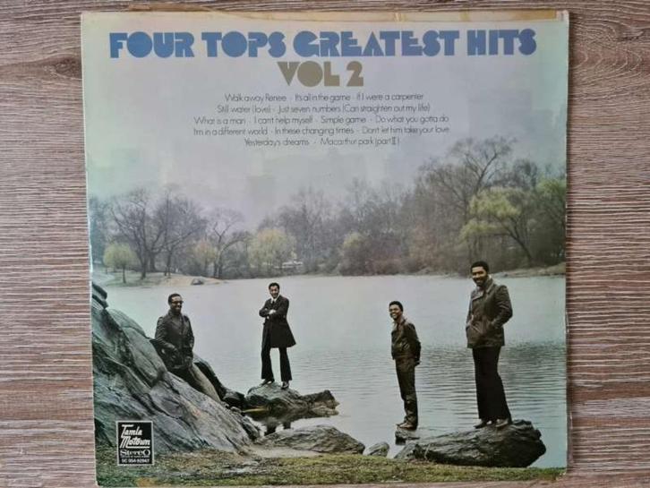 LP: Four Tops - Greatest Hits VOL 2, Cd's en Dvd's, Vinyl | Pop, Gebruikt, 12 inch, Ophalen of Verzenden