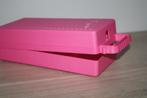 Muziek Cassette koffer voor 12 Tapes , +- 25x12x7 cm, Ophalen of Verzenden, Gebruikt, Accessoires, Met bewaardoos, rek of koffer