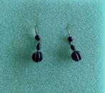 Boucles d'oreilles noires, Bijoux, Sacs & Beauté, Boucles d'oreilles, Noir, Argent, Pendantes, Enlèvement ou Envoi