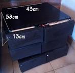 VHS boites de rangement de 2X12 K7   TBE, Enlèvement, Comme neuf