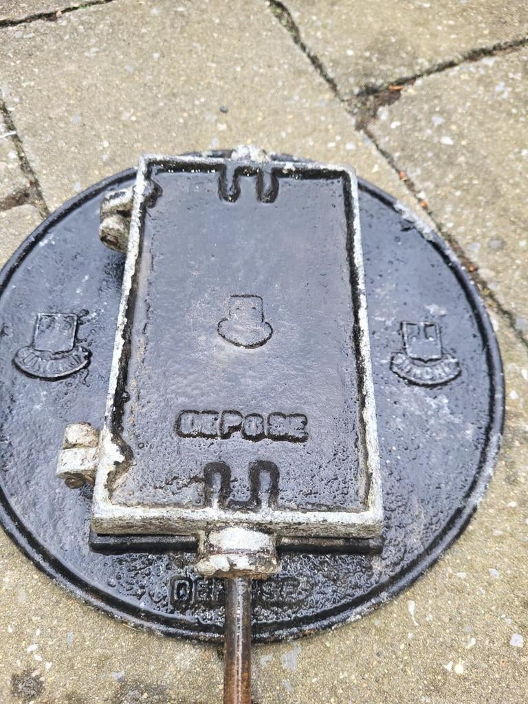 Wafelijzer Kachel depose antiek, Verzamelen, Ophalen