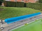oprolsysteem voor noppenfolie zwembad, Ophalen, Gebruikt, Afdekzeil