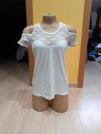 TQF collectie witte blouse maat M, Kleding | Dames, Blouses en Tunieken, Maat 38/40 (M), Wit, Ophalen of Verzenden, TQF collection