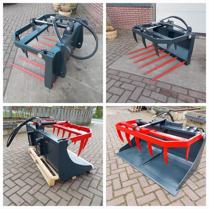 Mini pelikaanbak mestbak mestklauw mestriek, Doe-het-zelf en Bouw, Transportwagens, Ophalen of Verzenden